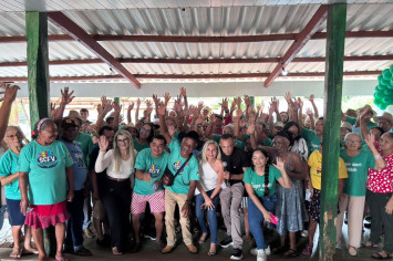 Idosos de Lagoa do Tocantins participam de encontro intermunicipal em Santa Tereza