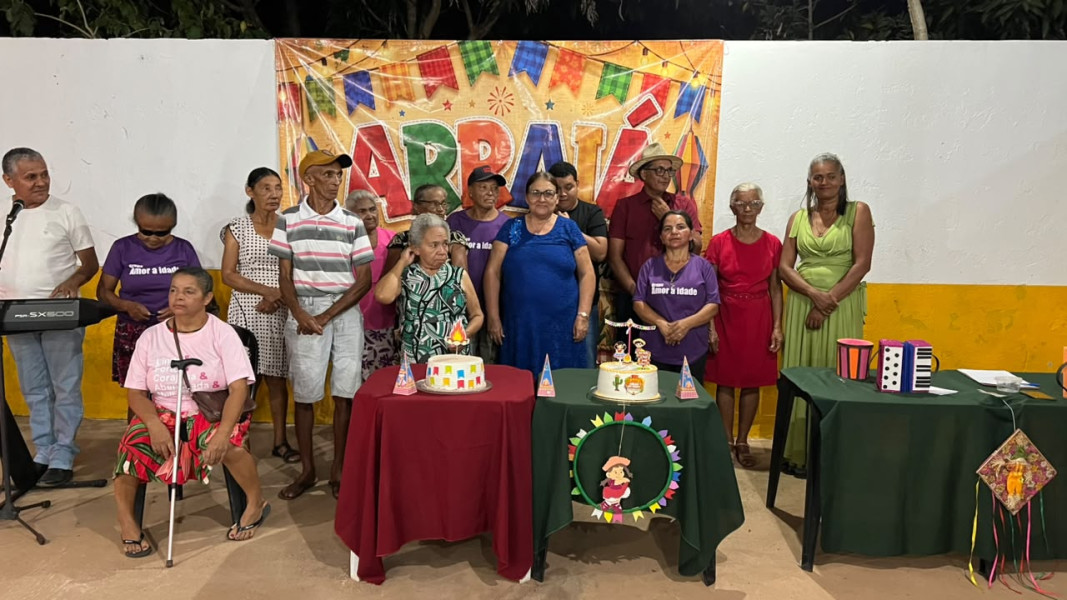 Lagoa do Tocantins realiza Arraiá do grupo de idosos “Amor à Idade”