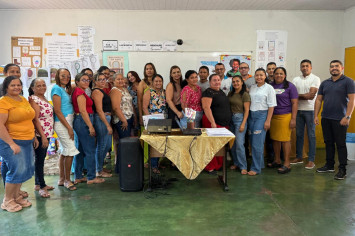 Educação de Lagoa leva capacitação a educadores no ‘3º Encontro do Programa Alfabetiza Mais Tocantins’