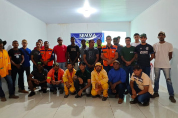 Brigadistas de Lagoa do Tocantins e Santa Tereza recebem capacitação para combate a incêndios