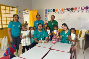 Programa Saúde na Escola promove ações de higiene bucal nas unidades educacionais