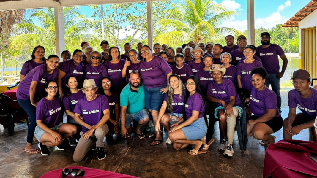 Assistência Social promove lazer e integração para idosos no Balneário Brejo Grande