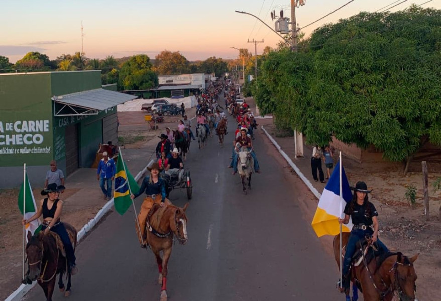 Lagoa do Tocantins reúne fé, cultura e tradição na Cavalgada de São João Batista