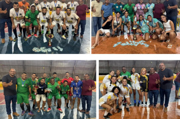 Campeonato Municipal de Futsal de Lagoa do Tocantins é encerrado com festa e disputas acirradas
