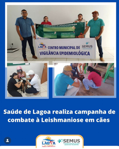 AGOSTO VERDE-CLARO:
Saúde de Lagoa realiza campanha de combate à Leishmaniose em cães
