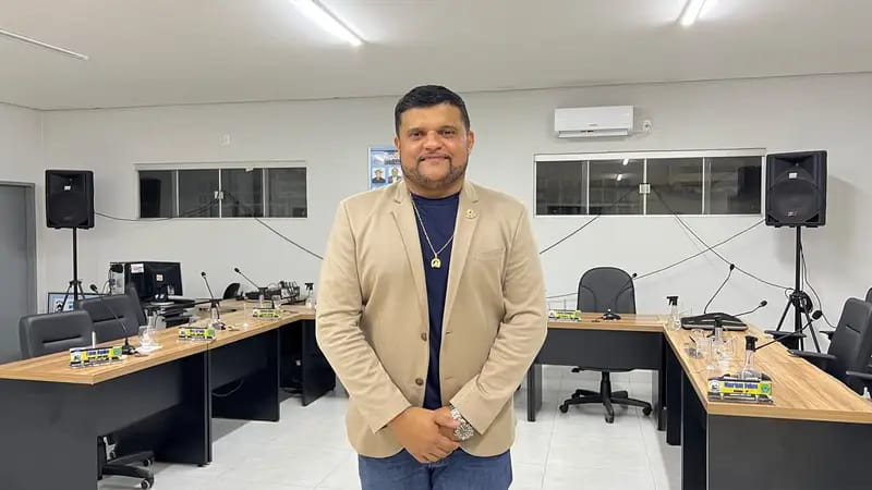 Vereador Celinho Lustosa é eleito novo presidente da Câmara Municipal