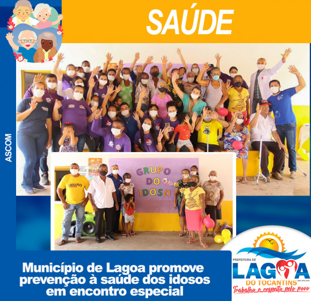 Município de Lagoa promove prevenção à saúde dos idosos em encontro especial